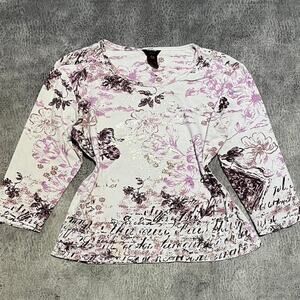 Y2k alc graphic long sleev5